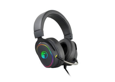 Chine Néodyme en acier du casque 50mm de jeu de vibration d'ABS avec Mic Mute à vendre