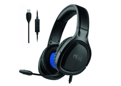 China Immersive USB Gaming Headphone With Detachable Microphone for sale