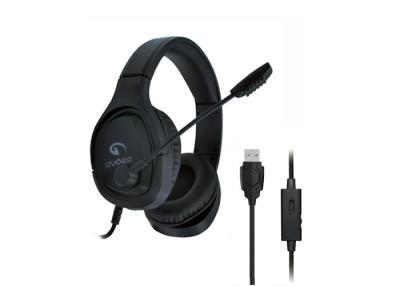 China Immersive Sound USB Gaming Headphone MIC With Breathable Earmuffs for sale