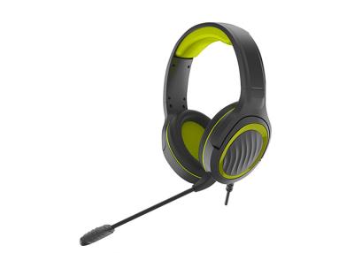 China 3.5 MM Wired USB Stereo Gaming Headset With Soft Earmuff 50mm Speaker for sale