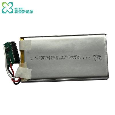 China Customized 5854105 High Position Machine 7.4V 4500mAh Battery With Memory Function for sale