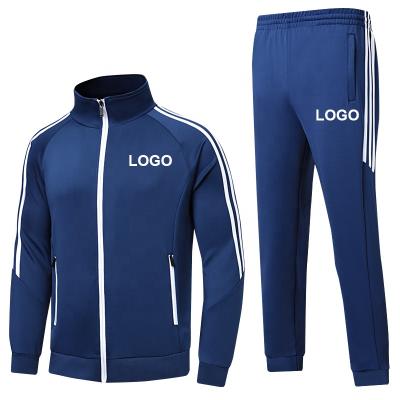 China Wholesale Track Suit Polyester Jogging Sportswear Breathable Set Mens Sports Clothing Tracksuit Sweatsuit for sale