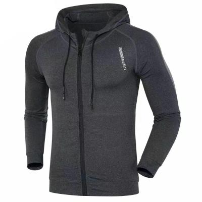 China Casual Unique Style Mens Breathable Zipper Up Hoodie High Quality for sale