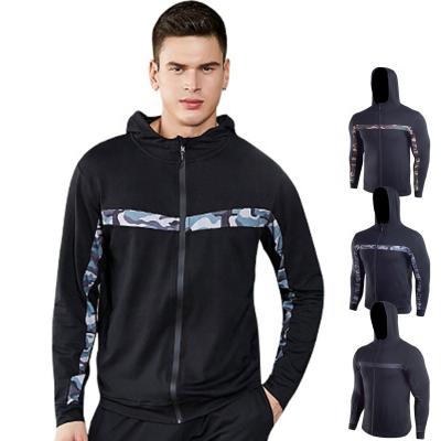 China Good quality quick dry men's breathable jacket casual style fashionable men's sportswear jacket fitness gym jackets for sale