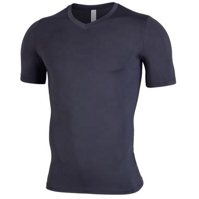 China Breathable OEM Sportswear T-shirts Wholesale Fitness Clothing Mens Custom Gym Shirt for sale