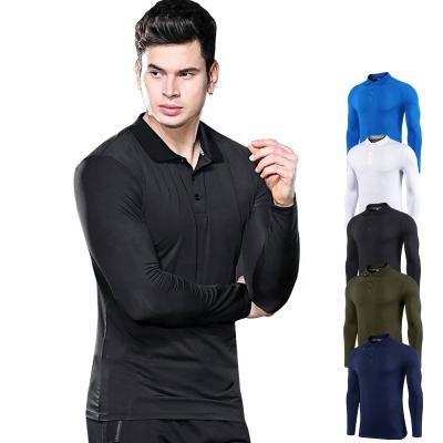 China Breathable Mens T Shirts Masks Tracksuits Mens Running Jogging Sport Shirts Fitness Athletic Wear for sale