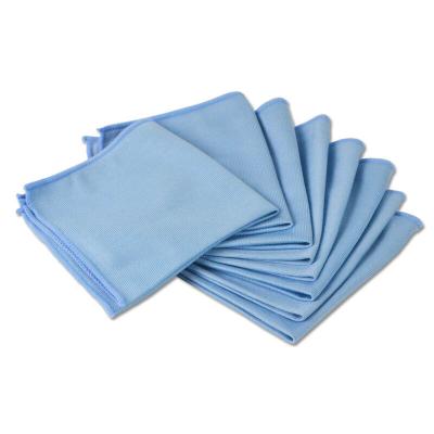 China Viable Glass Microfiber Cleaning Cloths Towels For Windows TV Mirrors Windshield Computer Screen Tablets Dishes Camera Lenses for sale