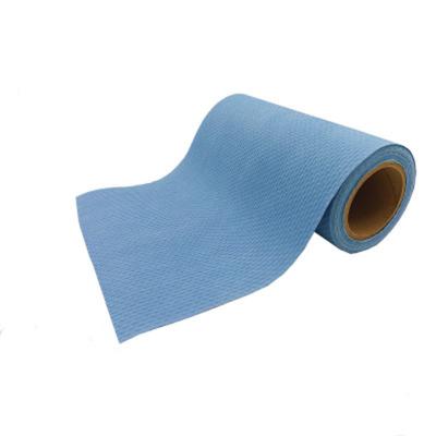 China Sustainable Nonwoven Polyester Rolls Lens Cleaning Cloth With Nonwoven Spunlace Roll for sale