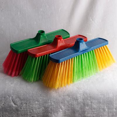 China Sustainable High Quality Strong Plastic Household Soft Floor Brush Broom for sale