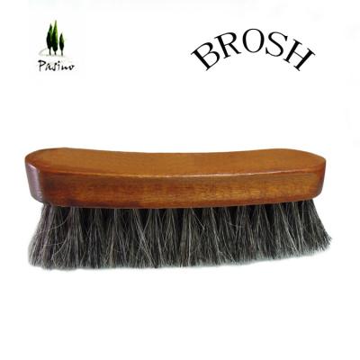 China Wooden Wooden Clothes Brush/Shoes Brush with Horse Hair Brush for sale