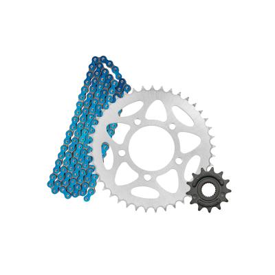 China Motorcycle Steel Sprocket And Chain Kits for sale