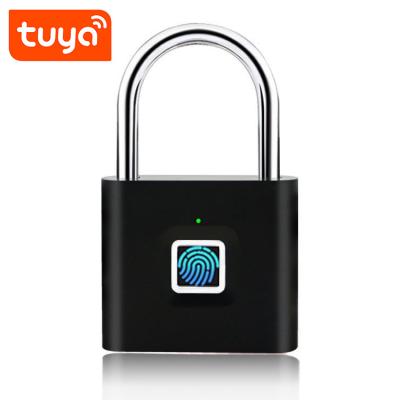 China cerradura home office hotel apartment app hotel apartment tuya smartlock fingerprint padlock ip56 waterproof home locks for sale