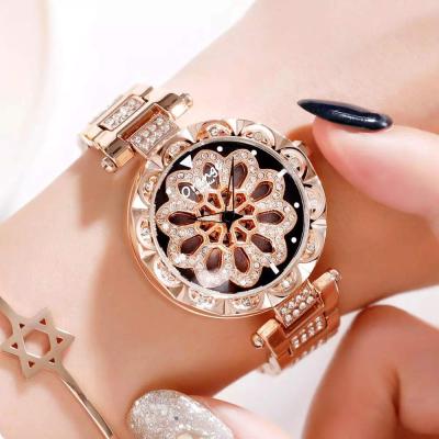 China Luxury Hannah Martin OR601 Women's Quartz Watches Water Resistant With Diamond Bling New Hand Watch For Girl for sale