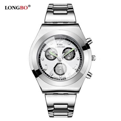 China LONGBO 8399 Luxury Kinetic Watch Ladies Quartz Watch Fashion Stainless Steel Brand Hot Selling for sale