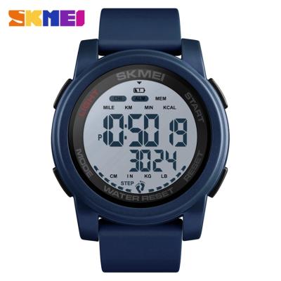 China SKMEI 1469 Custom Alarm Watch Digital Countdown Timer Logo Chronograph Silicone Straps For Watch Multifunctional Wrist Watch for sale