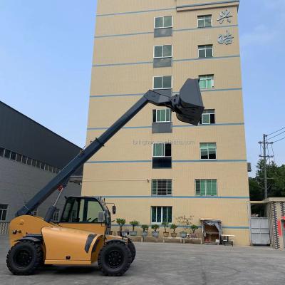 China Xinghao Contract Telehandler Mini Small Telescopic Handler Loader Forklift Hotels Lift 5ton 10ton JCB Telescopic Diesel Forklift for sale