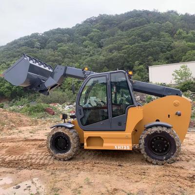 China Xinghao Compact Telehandler Hotels Mini Lift Forklift 2.5 Ton 1/64 Telescopic Arm Forklift Used Telescopic Handler Loader Price for sale