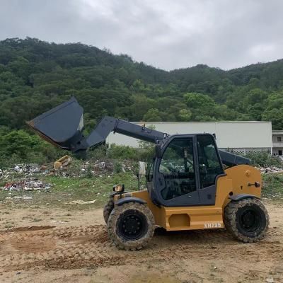 China Xinghao Hotels 4x4 Wheels Rough Terrain Telescopic Telescopic Forklift Handler Loader Price Telehandler Agriculture for sale