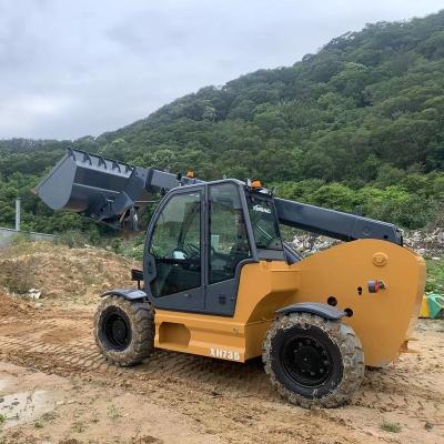 China Xinghao Hotels 4x4 Wheels Rough Terrain Telescopic Telescopic Forklift Handler Loader Kramer Telehandle for sale