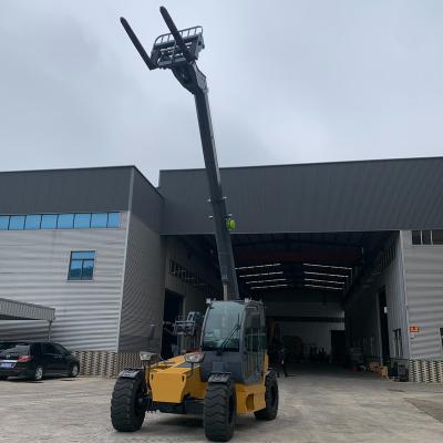 China Hotels Chinese 4X4 4WD Telehandler Construction Machinery Lift Forklift 3ton 3.5ton 4ton Telescopic Forklift Handler Loader for sale