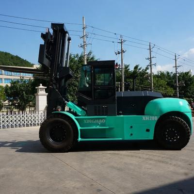 China Garment shops Xinghao EPA 12 - 16 ton all terrain beekeeping container used big Montacargas forklift lpg diesel forklifts 17 meters for sale