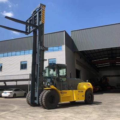 China Garment shops container 12 - 16 ton toyota offroad container used big montacargas diesel forklift lpg battery lpg 17 meters for sale