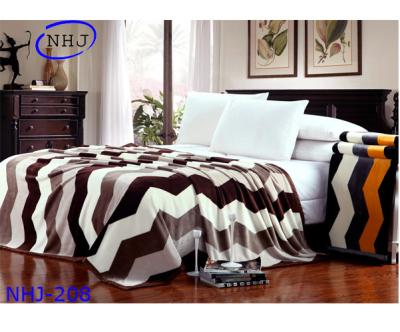 China Excellent quality super soft mink blanket fabric for sale