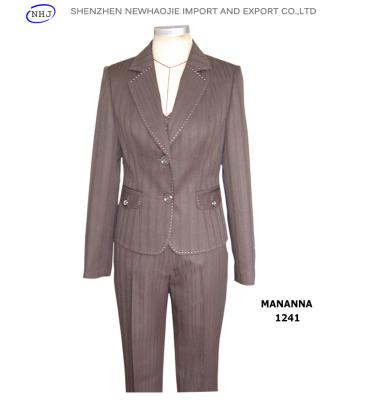 China The new elegance ladies formal pant suits for sale