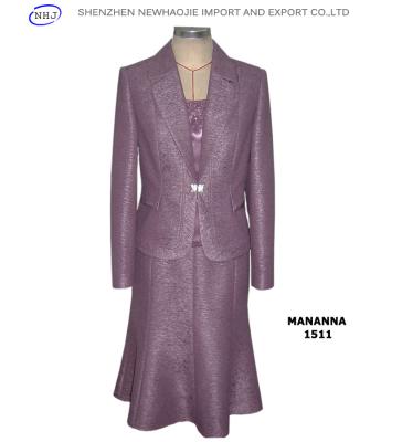 China Pale purple wedding suits for women for sale