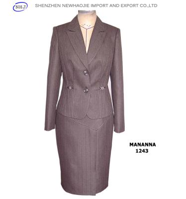 China ladies business suit for women skirt (2 pcs) for sale