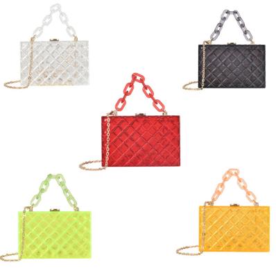 China Fashion Summer Hot Cross - Women's Clear Acrylic Handbags Women's Clear Acrylic Handbags Women's Luxury Statistical Institute Ladies Handbags Purses & Purses for sale