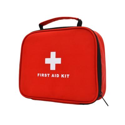 China Daily Life Upgrade Certificate Red Diy Nurses Waterproof First Aid Kit Material Medical Packet And Portable Travel Bag for sale