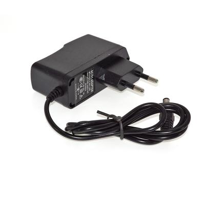 China PVC OEM/ODM DC 9V 1A US EU Plug Power Supply Adapter Available DC 5.5mm x 2.1mm for Arduino for sale