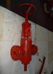 China MODEL S200 HYDRAULIC GATE VALVE, 2.1/16” 3K/5K, FLS TYPE, FLANGED, API 6A, PSL3 PR2 U DD/EE for sale