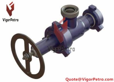 China 13/16 INCH CHOKE VALVE API 15000 PSI WITH HUB B16 ASTM A182 F55,  PIPING CLASS: YY383X for sale