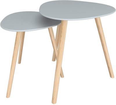 China Modern Living Room Side Tables Set Three Legged Round Contemporary Side Tables for sale