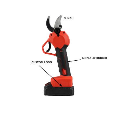 China Anti-Slip Grip professional cordless battery powered electric garden tree pruning shears scissors with SK5 Blade for sale