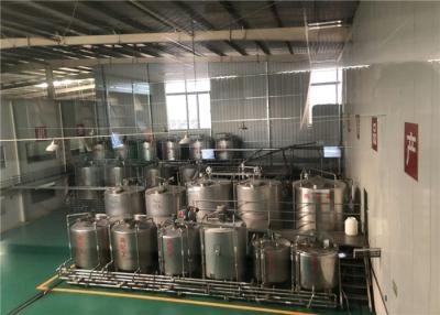 China Tanques de mistura de aço inoxidável Jacketed com sistema de aquecimento de circulação à venda