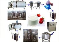 China UHT Milk Processing Equipment , Pasteurized Milk Processing Line 500L1000L 2000L for sale