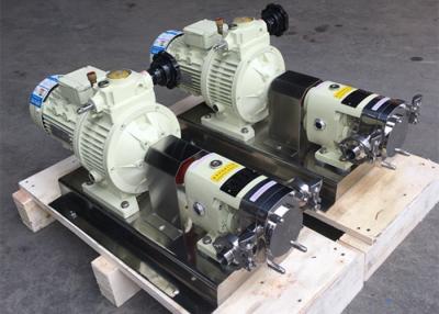 China Sanitary Food Grade Pump 220V 60HZ 3 Phase High Viscosity Oil Pump OEM / ODM Available for sale