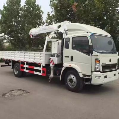 China China sinotruck howo good quality 4x2 10ton flat bed light truck for sale < 4L for sale