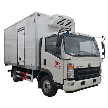 China 5 ton 10ton 20 ton Sinotruk howo freezer truck 4x2 6x4 8x4 trailer type various refrigerator truck for sale