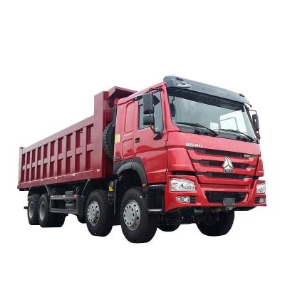 China Sinotruk howo 12wheeler 8x4 sinotruck howo articulated dump truck for sale > 8L for sale