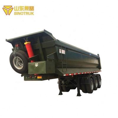 China Truck trailer good quality new style 18mm popular steel channel used grain dump semi trailers for sale for sale