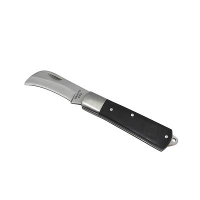 China Non-Changeable Stainless Steel Fixed Blade grafting and budding folding Knife Gardening Knife for sale