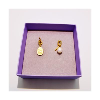 China Retro and fashionable baroque earrings personalized pearl earrings ab for sale