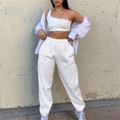 China Women Fashion Cotton Wholesale QUICK DRY Sweatshirt And Sweatpants for sale