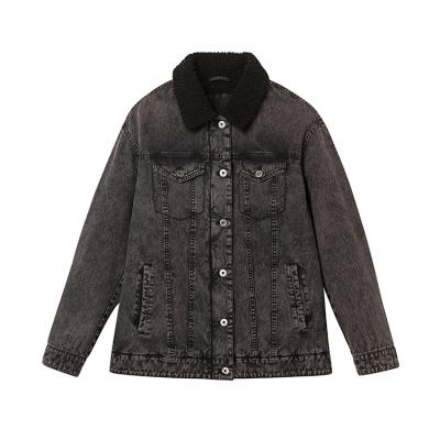 China OEM WINDPROOF Wholesale Custom Wear Boyfriend Denim Jacket Custom Male Mens Distressed Jeans Jacket for sale