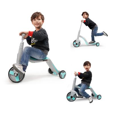 China China factory supply kid wheels baby stroller pocket child flashing scooter with light and music for kids for sale