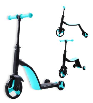 China Child 3 in 1 multifunctional child kick scooter for sale